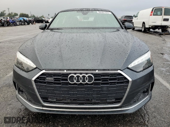 2020 Audi A5 Sportback Premium Plus with VIN WAUCNCF55LA019853, listed as a Copart auction lot 80907423 with 30,866 mi miles. Bid and sale history available at carsss.com. Image 5.