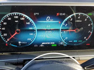 2021 Mercedes-Benz GLS with VIN 4JGFF8KE6MA561735, listed as a Copart auction lot 83317364 with 31,940 mi miles and Salvage Title. Bid and sale history available at carsss.com. Image 9.
