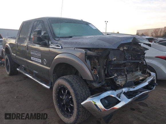 2014 Ford Super Duty F-250 SRW XL with VIN 1FT7W2BT9EEB76698, listed as a IAAI auction lot 41207848 with 155,694 mi miles. Bid and sale history available at carsss.com. Image 1.