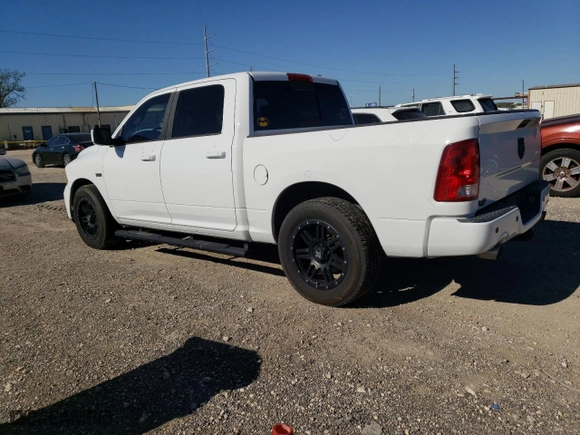 2010 Dodge Ram 1500 SLT with VIN 1D7RB1CT0AS176331, listed as a Copart auction lot 80502534 with 174,968 mi miles and Salvage Title. Bid and sale history available at carsss.com. Image 2.