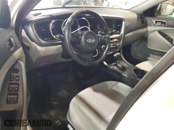 2015 Kia Optima LX with VIN KNAGM4A77F5531369, listed as a Copart auction lot 52251285 with 118,524 mi miles and Salvage Title. Bid and sale history available at carsss.com. Image 8.