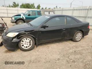2004 Honda Civic LX with VIN 1HGEM225X4L805802, listed as a Copart auction lot 63594824 with 331,988 mi miles and Salvage Title. Bid and sale history available at DreamBid. Image 1.