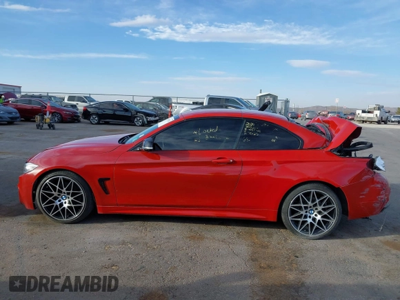 2017 BMW 4 Series 430i z VIN WBA4U7C52H5D43171, wystawiony jako IAAI lot #41555542 z przebiegiem 80 553 mil mil oraz . Historia ofert i sprzedaży dostępna na DreamBid. Obrazek 14.