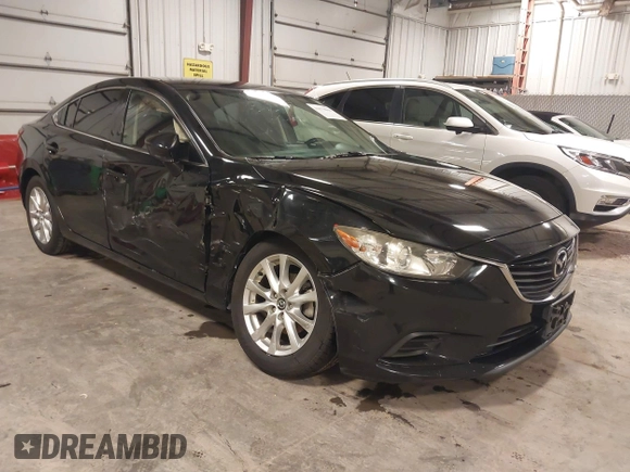 2016 Mazda 6 i Sport with VIN JM1GJ1U57G1433732, listed as a IAAI auction lot 41879844 with 107,269 mi miles and . Bid and sale history available at DreamBid. Image 1.