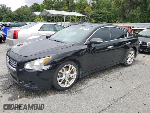 2012 Nissan Maxima SV with VIN 1N4AA5AP5CC854680, listed as a Copart auction lot 59603925 with 142,392 mi miles and Clean title. Bid and sale history available at DreamBid. Image 1.