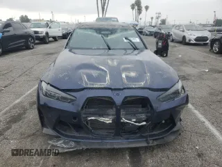 2022 BMW M3 Competition xDrive with VIN WBS43AY00NFM14007, listed as a Copart auction lot 62390405 with 20,668 mi miles and Salvage title. Bid and sale history available at DreamBid. Image 5.