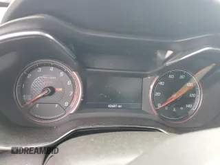 2021 Chevrolet TrailBlazer RS with VIN KL79MUSL8MB056608, listed as a Copart auction lot 47604514 with 43,681 mi miles and . Bid and sale history available at DreamBid. Image 9.