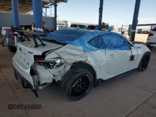2018 Subaru BRZ tS with VIN JF1ZCAD12J9600920, listed as a Copart auction lot 74626754 with 216,602 mi miles and Salvage title. Bid and sale history available at DreamBid. Image 3.