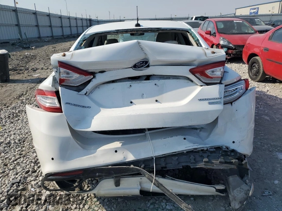 2016 Ford Fusion Titanium with VIN 3FA6P0K98GR124700, listed as a Copart auction lot 48786205 with 125,676 mi miles and Salvage Title. Bid and sale history available at carsss.com. Image 6.