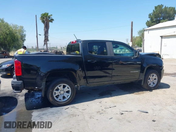 2021 Chevrolet Colorado 2WD LT with VIN 1GCGSCEN2M1142381, listed as a IAAI auction lot 42384837 with 97,617 mi miles and . Bid and sale history available at DreamBid. Image 13.