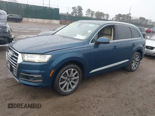2018 Audi Q7 Premium Plus z VIN WA1LAAF77JD026085, wystawiony jako IAAI lot #41683329 z przebiegiem 91 404 mil mil oraz . Historia ofert i sprzedaży dostępna na DreamBid. Obrazek 2.