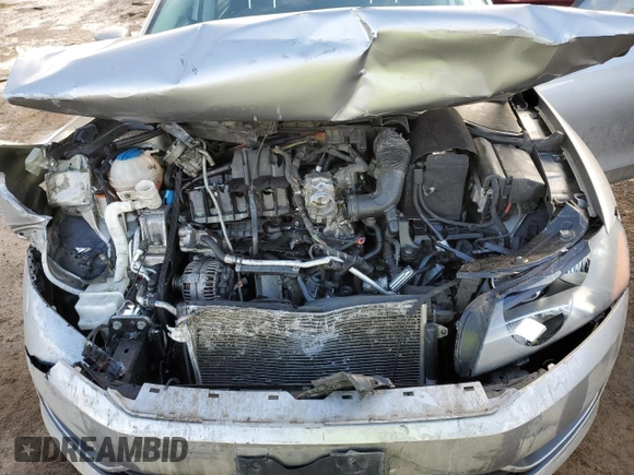 2012 Volkswagen Passat S w/Appearance with VIN 1VWAP7A34CC075866, listed as a Copart auction lot 43043365 with 0 mi miles and Salvage Title. Bid and sale history available at carsss.com. Image 12.