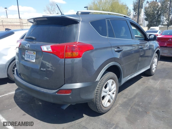 2014 Toyota RAV4 LE with VIN 2T3ZFREV5EW085130, listed as a IAAI auction lot 41945095 with 75,895 mi miles. Bid and sale history available at carsss.com. Image 4.