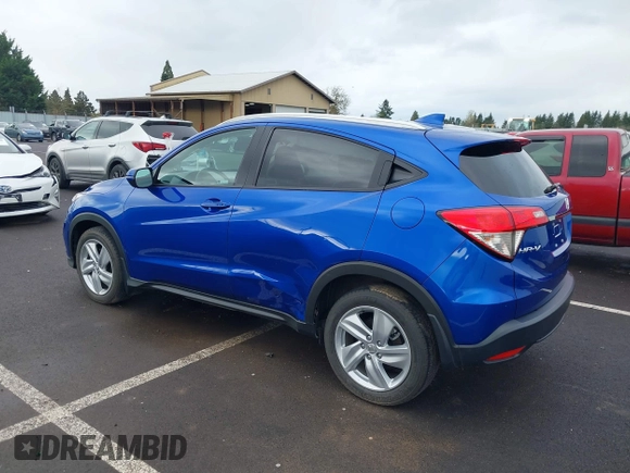 2019 Honda HR-V EX-L with VIN 3CZRU6H7XKM701638, listed as a IAAI auction lot 41900647 with 32,618 mi miles. Bid and sale history available at carsss.com. Image 3.