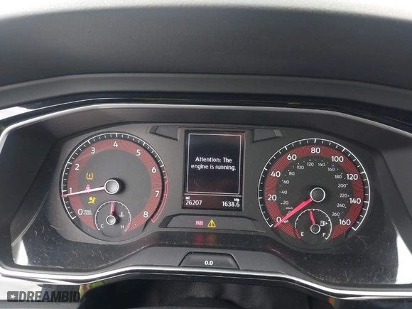 2020 Volkswagen Jetta S with VIN 3VWN57BU2LM082263, listed as a IAAI auction lot 40220172 with 26,207 mi miles. Bid and sale history available at carsss.com. Image 7.