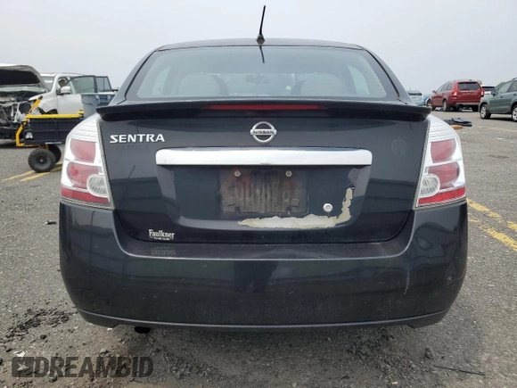2012 Nissan Sentra S with VIN 3N1AB6AP0CL722043, listed as a Copart auction lot 60908485 with 145,490 mi miles and Salvage title. Bid and sale history available at DreamBid. Image 6.