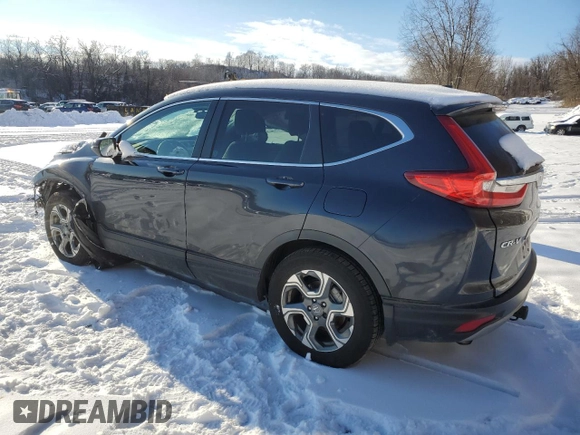 2017 Honda CR-V EX with VIN 5J6RW2H56HL067501, listed as a Copart auction lot 44150345 with 109,948 mi miles and Salvage Title. Bid and sale history available at carsss.com. Image 2.