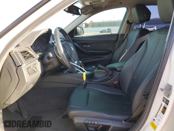 2015 BMW 3 Series 328i with VIN WBA3C1C52FP853191, listed as a Copart auction lot 49509475 with 90,420 mi miles and Salvage title. Bid and sale history available at DreamBid. Image 7.