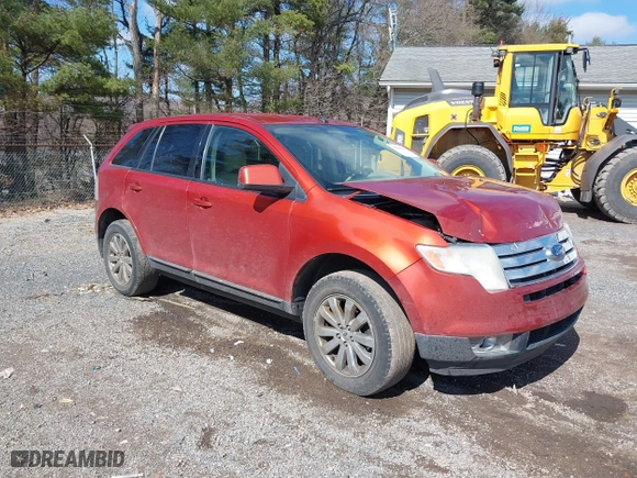 2007 Ford Edge SEL with VIN 2FMDK38C77BB52602, listed as a IAAI auction lot 41806332 with 156,618 mi miles. Bid and sale history available at carsss.com. Image 1.