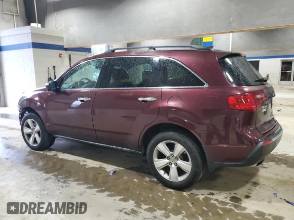2010 Acura MDX Technology Pkg with VIN 2HNYD2H66AH508797, listed as a Copart auction lot 52759875 with 183,256 mi miles and Salvage Title. Bid and sale history available at carsss.com. Image 2.