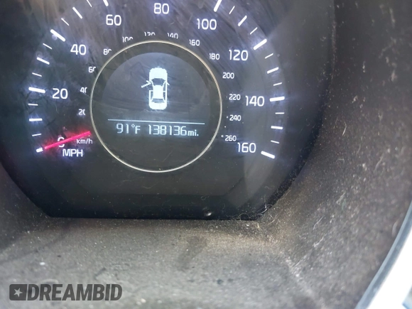 2015 Kia Optima LX with VIN 5XXGM4A76FG451222, listed as a IAAI auction lot 42640308 with 138,136 mi miles and . Bid and sale history available at DreamBid. Image 7.