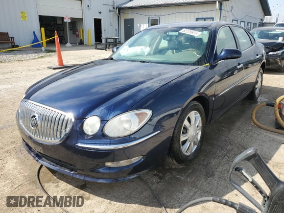 2008 Buick LaCrosse CX with VIN 2G4WC582281366767, listed as a Copart auction lot 52225975 with 173,101 mi miles and Salvage Title. Bid and sale history available at carsss.com. Image 1.