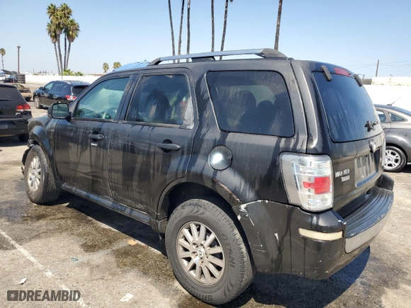 2010 Mercury Mariner Premier with VIN 4M2CN8H71AKJ24860, listed as a Copart auction lot 71792114 with 211,806 mi miles and Salvage Title. Bid and sale history available at carsss.com. Image 2.