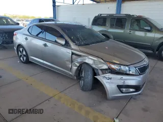 2013 Kia Optima Hybrid LX with VIN KNAGM4AD4D5043077, listed as a Copart auction lot 67615714 with 163,925 mi miles and Salvage Title. Bid and sale history available at carsss.com. Image 4.