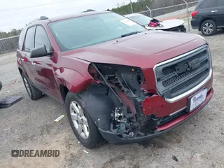 2015 GMC Acadia SLE with VIN 1GKKRNEDXFJ263742, listed as a IAAI auction lot 41513912 with 168,560 mi miles and . Bid and sale history available at DreamBid. Image 1.