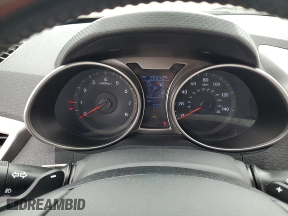 2014 Hyundai Veloster z VIN KMHTC6AD0EU188863, wystawiony jako Copart lot #54750925 z przebiegiem 96 212 mil mil oraz Szkoda całkowita • Salvage title. Historia ofert i sprzedaży dostępna na DreamBid. Obrazek 9.