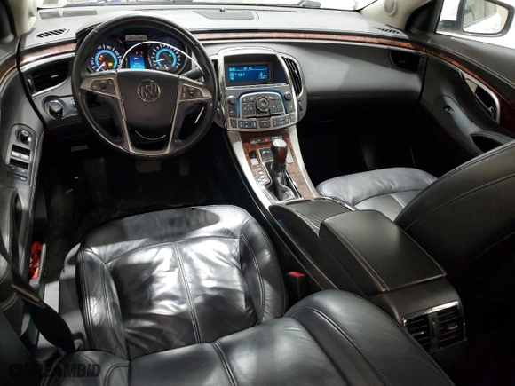 2012 Buick LaCrosse Leather with VIN 1G4GC5E35CF145408, listed as a Copart auction lot 51319485 with 117,075 mi miles and Salvage Title. Bid and sale history available at carsss.com. Image 8.