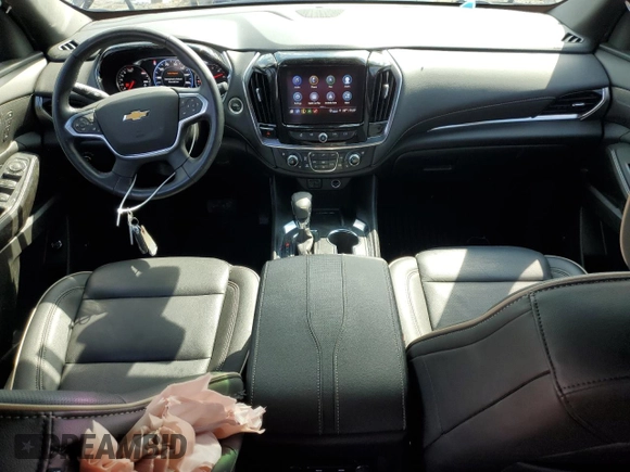 2022 Chevrolet Traverse Premier with VIN 1GNERKKW9NJ195517, listed as a Copart auction lot 51283084 with 30,194 mi miles and Salvage Title. Bid and sale history available at carsss.com. Image 8.