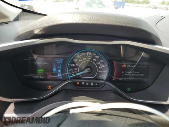 2014 Ford C-Max Energi SEL with VIN 1FADP5CU8EL508804, listed as a Copart auction lot 63785644 with 173,571 mi miles and Salvage Title. Bid and sale history available at carsss.com. Image 9.