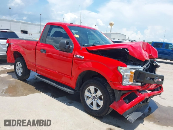 2018 Ford F-150 XL with VIN 1FTMF1CB8JKE22462, listed as a IAAI auction lot 42622267 with 72,931 mi miles and . Bid and sale history available at DreamBid. Image 1.