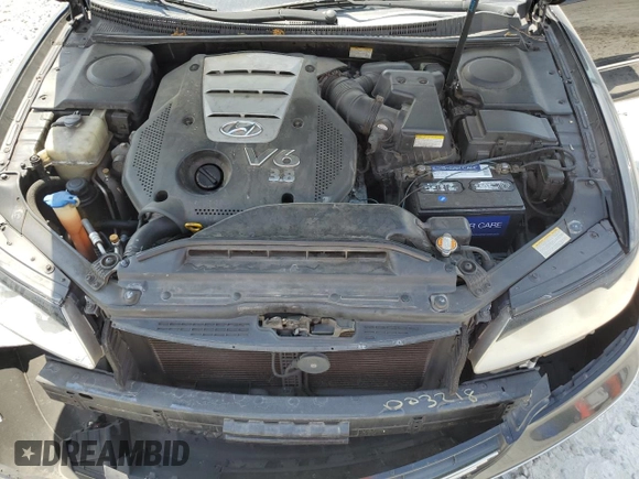 2006 Hyundai Azera SE with VIN KMHFC46F66A077474, listed as a Copart auction lot 54498015 with 211,912 mi miles and Salvage title. Bid and sale history available at DreamBid. Image 11.