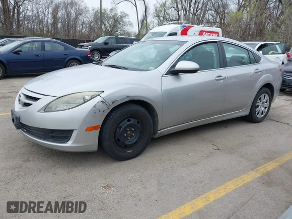 2010 Mazda 6 i Sport with VIN 1YVHZ8BH9A5M53381, listed as a IAAI auction lot 41824441 with 226,573 mi miles. Bid and sale history available at carsss.com. Image 2.