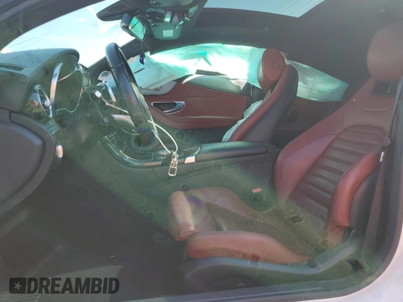 2017 Mercedes-Benz C 300 with VIN WDDWJ4JB9HF475756, listed as a Copart auction lot 47280885 with 93,585 mi miles and Salvage Title. Bid and sale history available at DreamBid. Image 7.