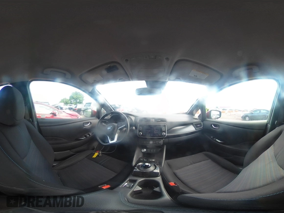 2022 Nissan LEAF SV Plus with VIN 1N4BZ1CV0NC550614, listed as a IAAI auction lot 42730366 with 23,416 mi miles and . Bid and sale history available at DreamBid. Image 20.