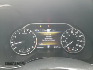 2019 Nissan Maxima SR with VIN 1N4AA6AV4KC376867, listed as a Copart auction lot 82721294 with 96,695 mi miles and Clean Title. Bid and sale history available at DreamBid. Image 9.
