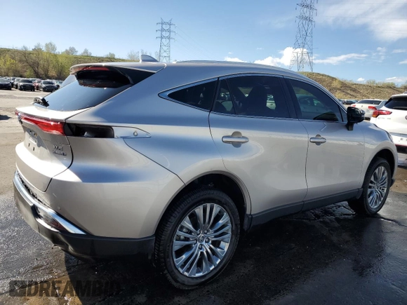 2022 Toyota Venza LE with VIN JTEAAAAH5NJ115458, listed as a Copart auction lot 53696965 with 34,704 mi miles and Salvage Title. Bid and sale history available at DreamBid. Image 3.