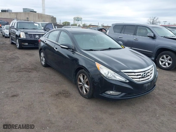 2013 Hyundai Sonata SE with VIN 5NPEC4ACXDH696923, listed as a IAAI auction lot 42088099 with 205,068 mi miles. Bid and sale history available at carsss.com. Image 1.