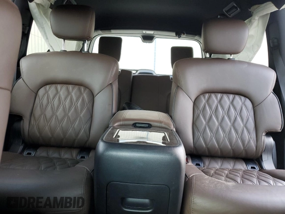2024 Nissan Armada Platinum with VIN JN8AY2DB4R9850067, listed as a Copart auction lot 76240434 with 3,146 mi miles and Salvage Title. Bid and sale history available at carsss.com. Image 10.