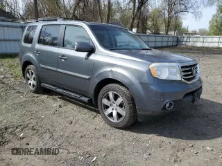 2012 Honda Pilot Touring with VIN 5FNYF4H92CB030828, listed as a Copart auction lot 54971505 with 215,219 mi miles and Salvage Title. Bid and sale history available at carsss.com. Image 4.