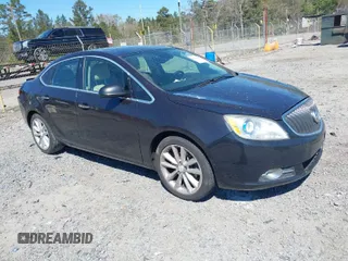 2013 Buick Verano Leather Group with VIN 1G4PS5SK4D4156007, listed as a IAAI auction lot 41846264 with 130,144 mi miles. Bid and sale history available at carsss.com. Image 1.