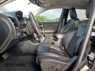 2022 Jeep Cherokee Trailhawk with VIN 1C4PJMBX5ND549240, listed as a Copart auction lot 56743785 with 11,392 mi miles and Salvage title. Bid and sale history available at DreamBid. Image 7.