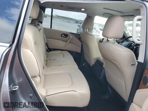 2022 Nissan Armada SL with VIN JN8AY2BD4N9678217, listed as a Copart auction lot 50697584 with 12,711 mi miles. Bid and sale history available at carsss.com. Image 10.