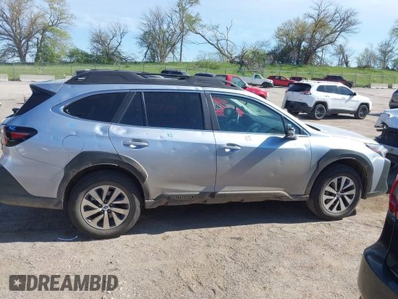 2025 Subaru Outback Premium with VIN 4S4BTACC7S3169389, listed as a IAAI auction lot 42180479 with 13,479 mi miles and . Bid and sale history available at DreamBid. Image 13.