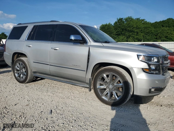 2016 Chevrolet Tahoe LTZ with VIN 1GNSKCKC1GR127686, listed as a Copart auction lot 58116154 with 100,722 mi miles and Salvage Title. Bid and sale history available at carsss.com. Image 4.