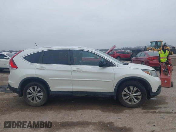 2014 Honda CR-V EX-L with VIN 5J6RM4H77EL113626, listed as a IAAI auction lot 41702024 with 135,885 mi miles. Bid and sale history available at carsss.com. Image 13.