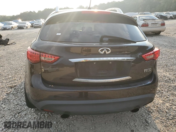 2009 Infiniti FX35 with VIN JNRAS18W89M153339, listed as a Copart auction lot 72380774 with 175,615 mi miles and Salvage Title. Bid and sale history available at carsss.com. Image 6.